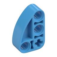 Technic Beam 2 × 3 L-Shape with Quarter Ellipse Thick Medium Blue