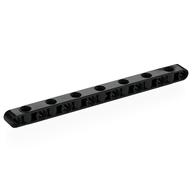 Technic Beam 1 × 15 Thick with Alternating Holes Schwarz