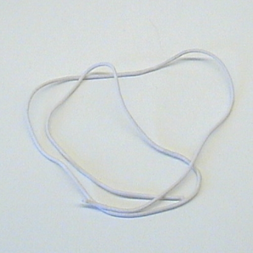 String, Elastic Thin [Undetermined Length] Weiß