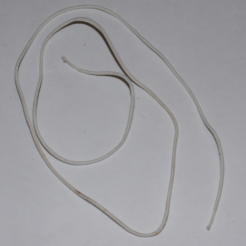 String, Elastic Thin 82L White