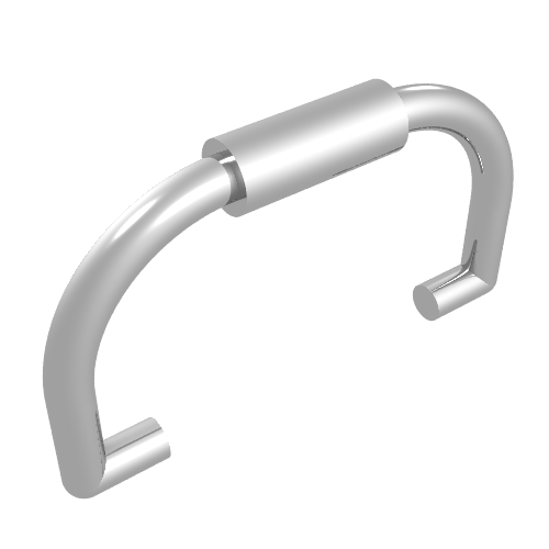Belville / Scala, Equipment, Bucket / Basket Handle Chrome Silver