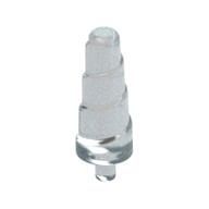 Creature Body Part, Horn (Unicorn) with Small Pin Opal Trans-Clear