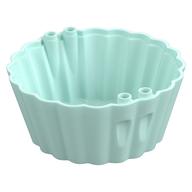 Cup Cake Form 8 × 8 × 3 Light Aqua