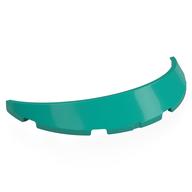 Wheel Arch, Mudguard 8 × 4 × 1 Dark Turquoise