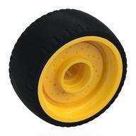 Wheel Rim 24 × 12 with Black Tyre Yellow