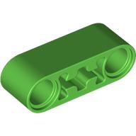 Technic Beam 1 × 3 Thick with Center Axle Hole Bright Green
