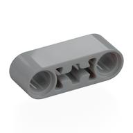 Technic Beam 1 × 3 Thick with Center Axle Hole Light Bluish Gray