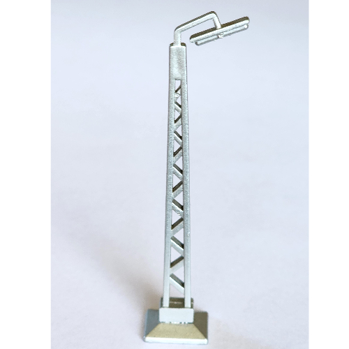 HO Scale Accessory Lamp Post, Lattice Mast Metal