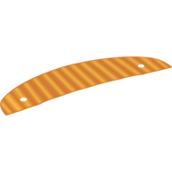 Sail, Parachute, 5 × 15 with Stripes Print Transparent