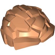 Minifig Headwear, Rocks (Thing) Nougat