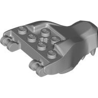 Creature Body Part, Dragon Head Upper Jaw [PLAIN] in Light Bluish Gray