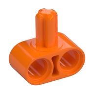 Technic Lochbalken 1 × 2 mit Achse seitlich Orange