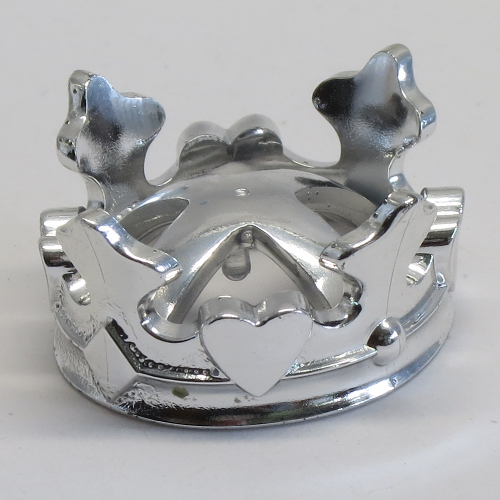 Belville, Headwear, Crown Chrome Silver