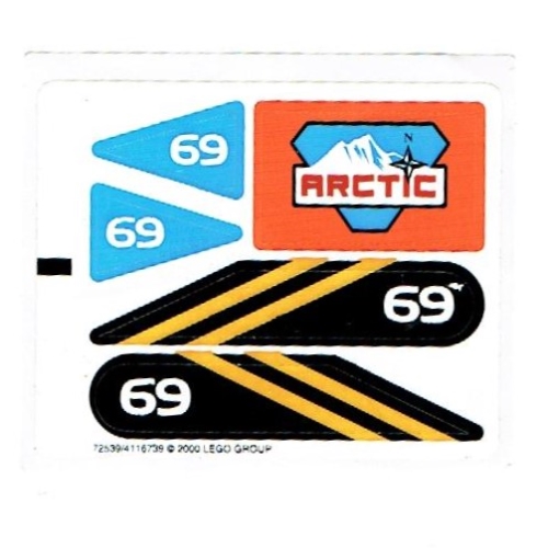 Sticker Sheet for Set 6586-1 [No Color/Any Color]