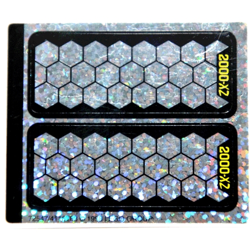 Sticker Sheet 1 for Sets 6454-1, 6456-1, 6458-1 [No Color/Any Color]
