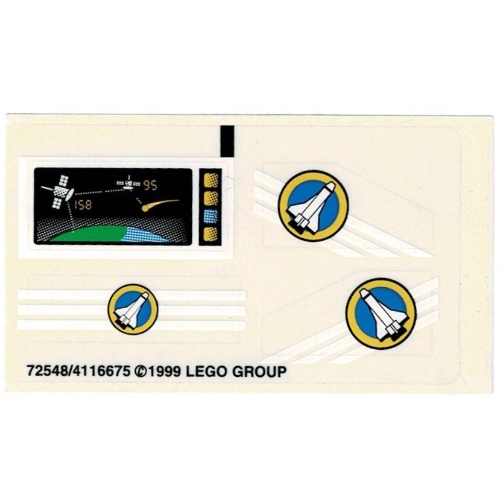 Stickerbogen für Set 6453-1 [Keine Farbe/Beliebige Farbe]