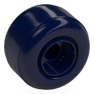Rad mit Reifen glatt, 37 × 3 Dunkelblau