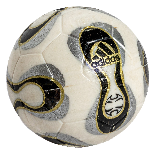 Sport Fußball / Basketball mit Adidas Offizieller WM-Ball (Teamgeist) (bedruckt)