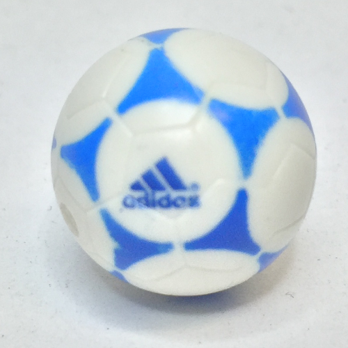 Sports Soccer / Basket Ball with Adidas Blue Print White