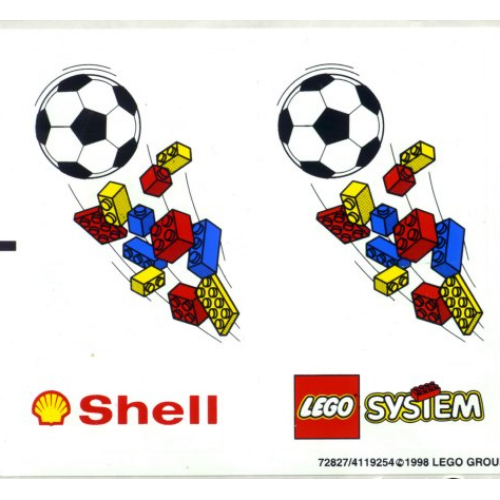 Stickerbogen für Set 3309-1 [Keine Farbe/Beliebige Farbe]