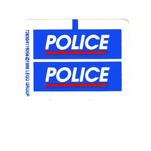 Stickerbogen für Set 3314-1 [Keine Farbe/Beliebige Farbe]