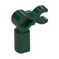 Bar Holder with Clip and 90° Angle (Mechanical Leg) Dark Green