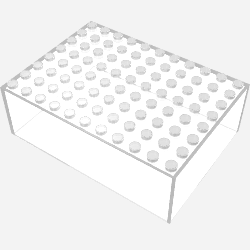 Box 8 × 11 × 3 Top Trans-Clear