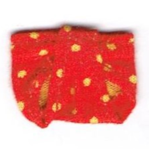 Scala, Baby Pants / Diaper with Yellow Dots Red