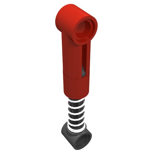 Technic Shock Absorber 6.5L with Normal Spring [Complete Assembly] Rot