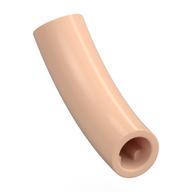 Brick Round 1 × 1 D. Tube with 45° Elbow and Axle Holes (Crossholes) at Each End Hellnougat