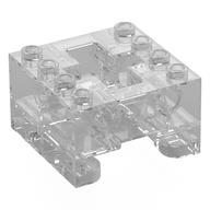 Gear Box 4 × 4 × 2 for Gear Track Trans-Clear