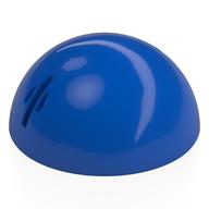 Technic Paneel Kuppel 5 × 5 mit Achslöcher Blau