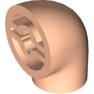 Arm, Upper with Axle Hole in Light Nougat