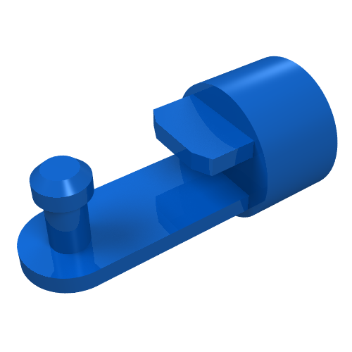 Magnet Coupling, Train, for Train Base Blau