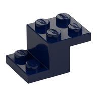 Bracket 3 × 2 × 1 1/3 with Bottom Stud Holder Dunkelblau