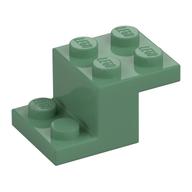 Bracket 3 × 2 × 1 1/3 with Bottom Stud Holder Sandgrün