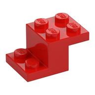 Bracket 3 × 2 × 1 1/3 with Bottom Stud Holder Rot