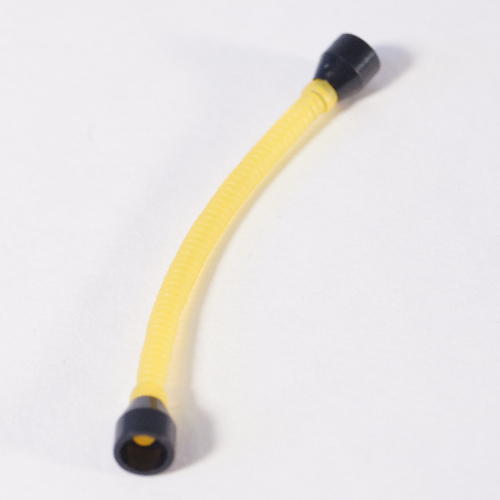 Flexible Hose 8.5L with Tabless Ends Black (Ends different color than Tube) Trans-Yellow
