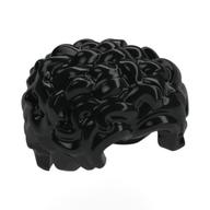 Hair Short, Curly Black