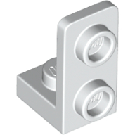 Bracket 1 × 1 - 1 × 2 Inverted White