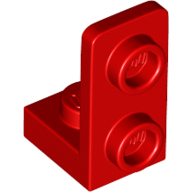 Bracket 1 × 1 - 1 × 2 Inverted Red