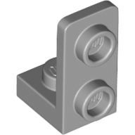 Bracket 1 × 1 - 1 × 2 Inverted Light Bluish Gray