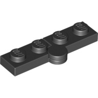 Hinge Plate 1 × 4 Swivel Top / Base - Solid Clip [Complete Assembly]