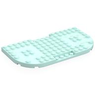 Plate Special 8 × 16 × 2/3, Two Rounded Corners, Reduced Stud Sections Hellaqua