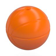 Minifig Head Special, Basketball [PLAIN] Orange