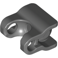 Large Figure Skeletal, Joint Extender [High Friction] Dark Bluish Gray