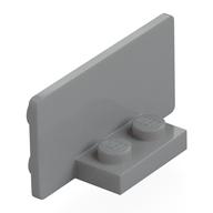 Winkel 1 × 2 - 2 × 4 umgekehrt Hellblaugrau