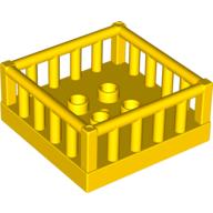 Duplo Play Pen, 4 × 4 Black