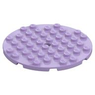 Plate Round 8 × 8 Lavender