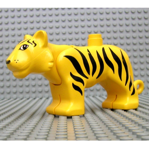 Duplo Animal Tiger Adult Standing Gelb